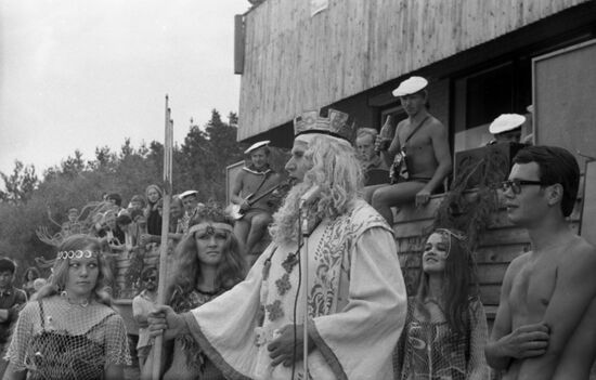 USSR and East Germany Youth Friendship Camp
