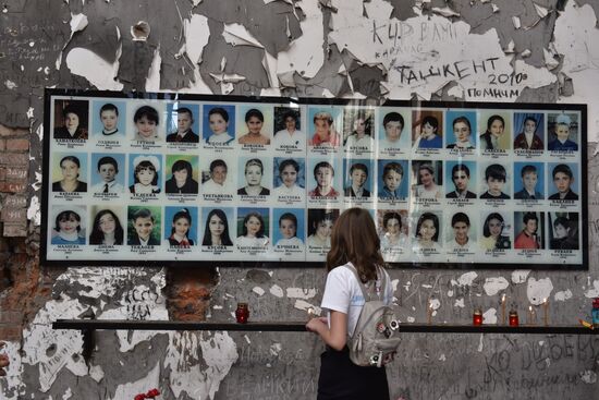 Russia Beslan Anniversary