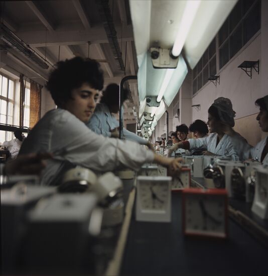 Sevani watch factory in Yerevan