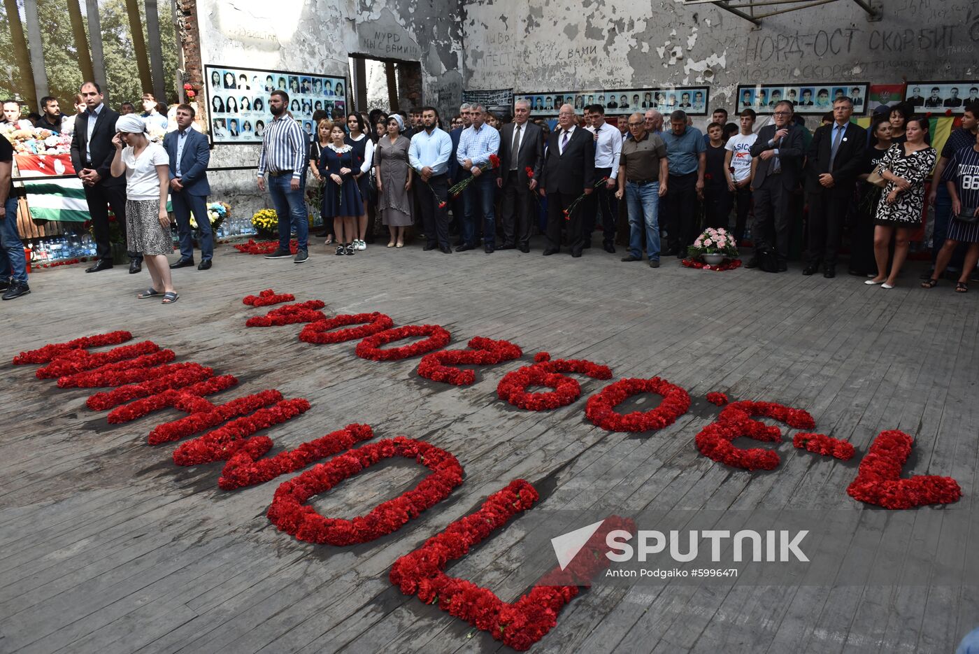 Russia Beslan Anniversary