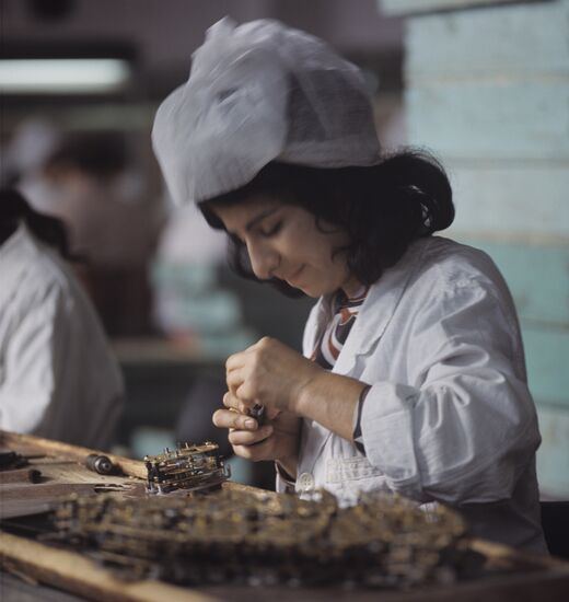 Sevani watch factory in Yerevan