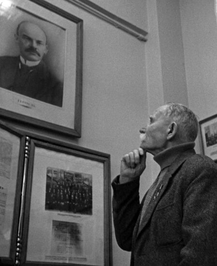 Moscow worker Nikolai Ivanov