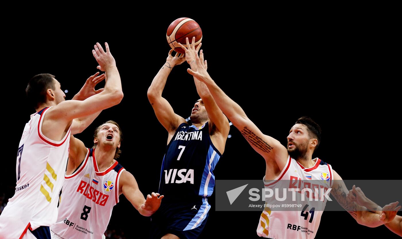 China Basketball World Cup Russia - Argentina