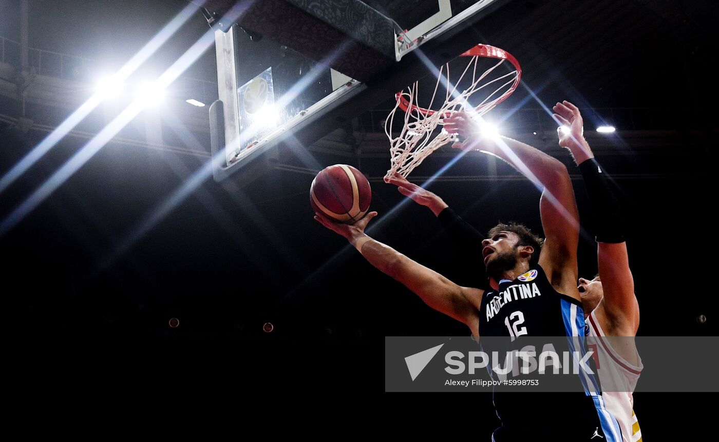 China Basketball World Cup Russia - Argentina