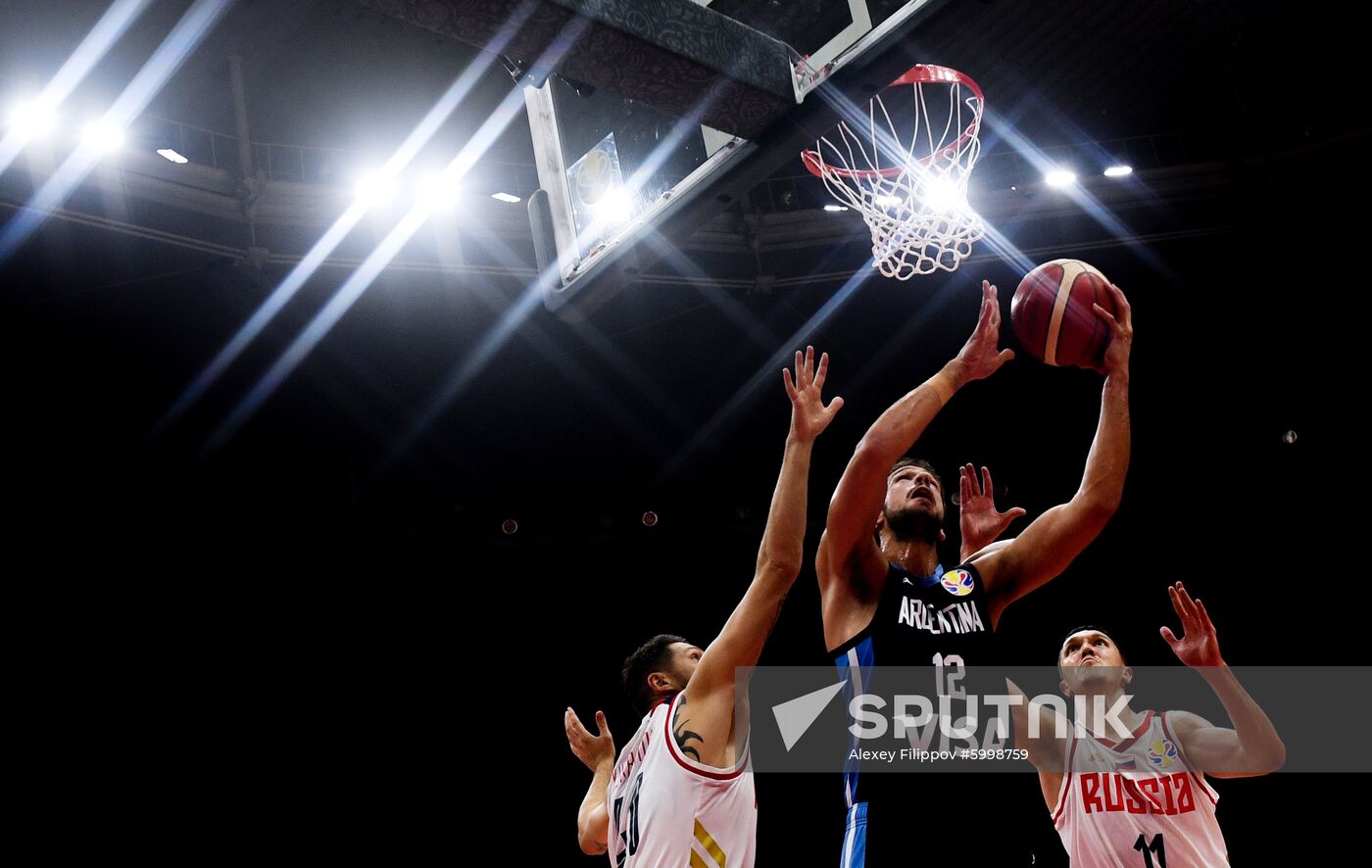 China Basketball World Cup Russia - Argentina