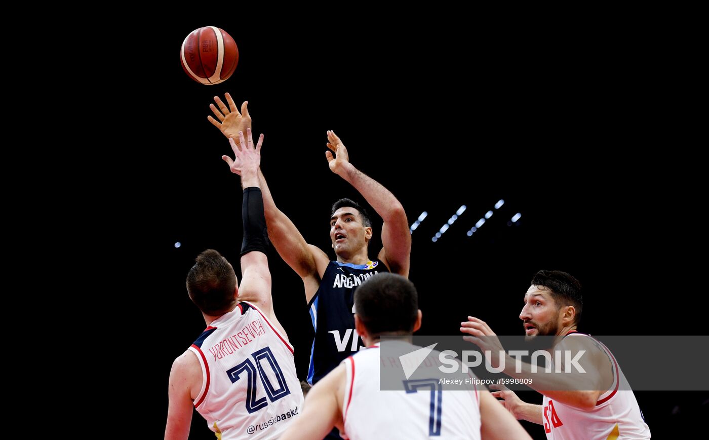 China Basketball World Cup Russia - Argentina
