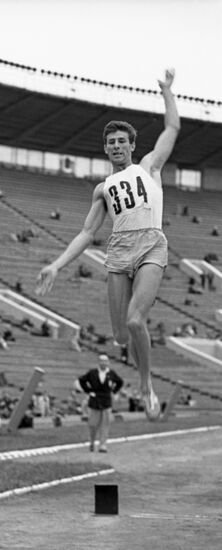 Soviet track and field athlete, long jumper Igor Ter-Ovanesyan