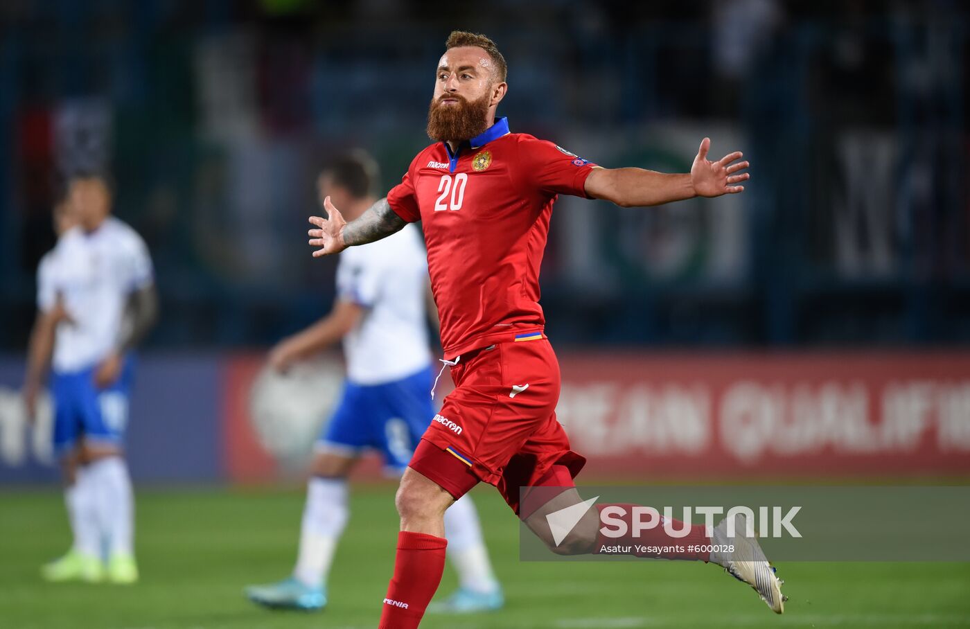 Armenia Soccer Euro 2020 Qualifier Armenia - Italy