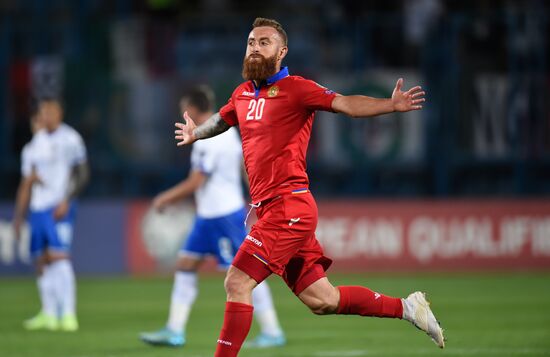 Armenia Soccer Euro 2020 Qualifier Armenia - Italy