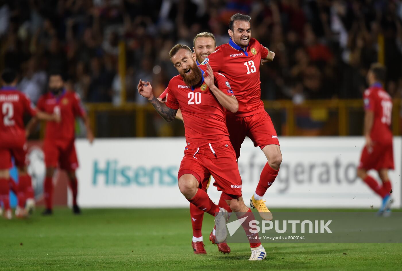 Armenia Soccer Euro 2020 Qualifier Armenia - Italy