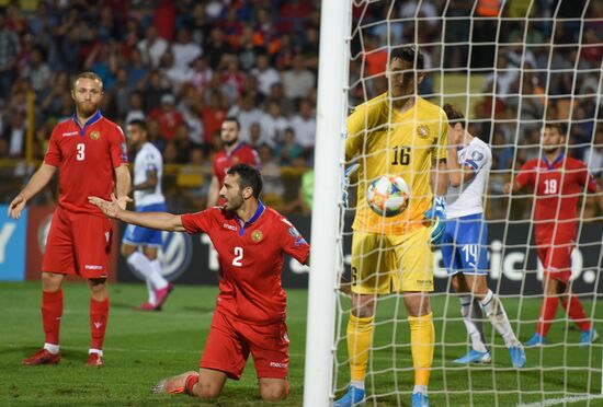 Armenia Soccer Euro 2020 Qualifier Armenia - Italy