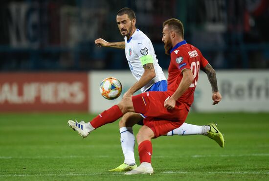 Armenia Soccer Euro 2020 Qualifier Armenia - Italy