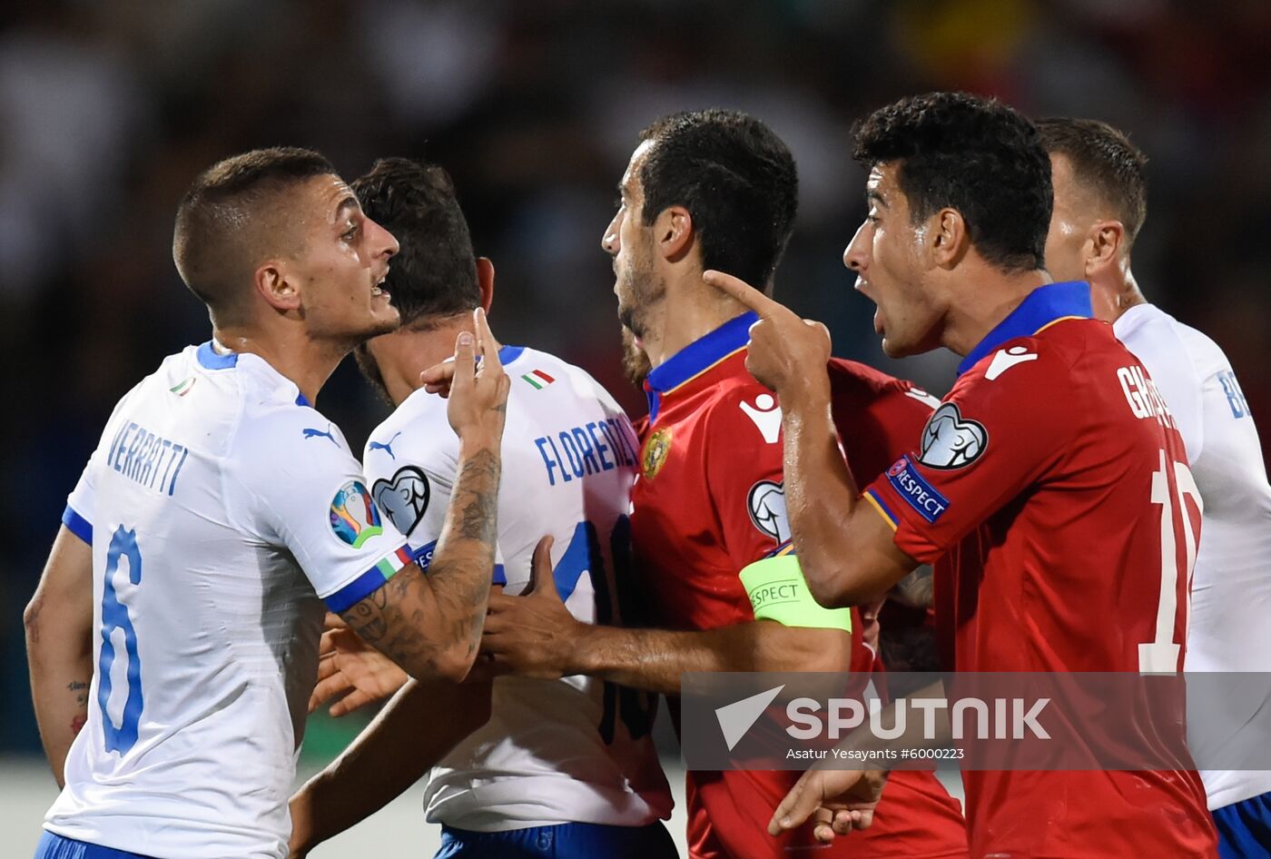 Armenia Soccer Euro 2020 Qualifier Armenia - Italy