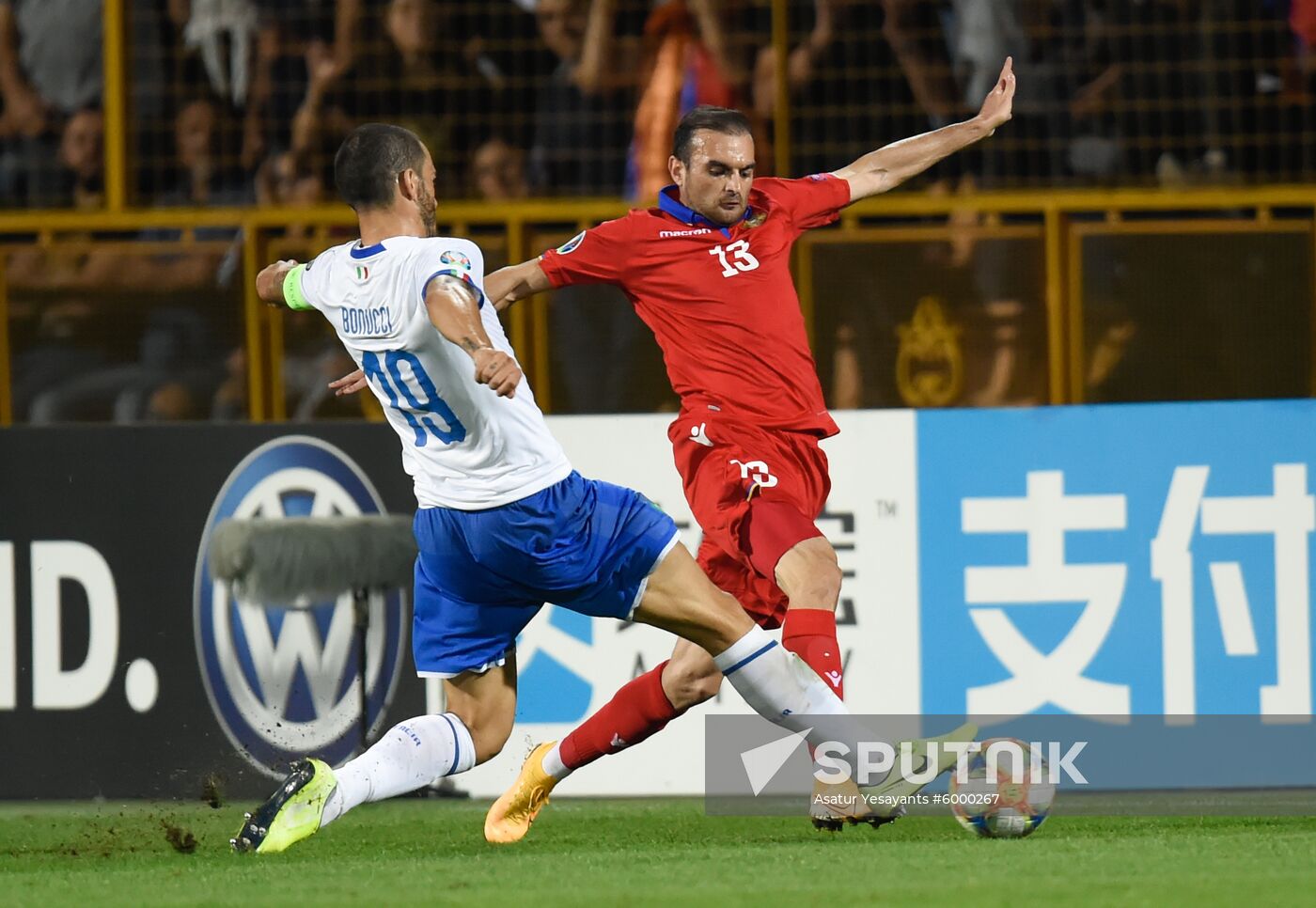 Armenia Soccer Euro 2020 Qualifier Armenia - Italy