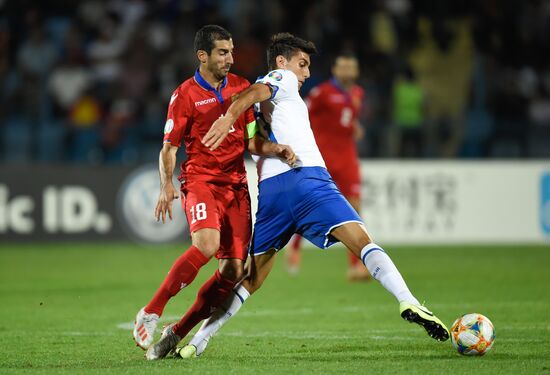 Armenia Soccer Euro 2020 Qualifier Armenia - Italy
