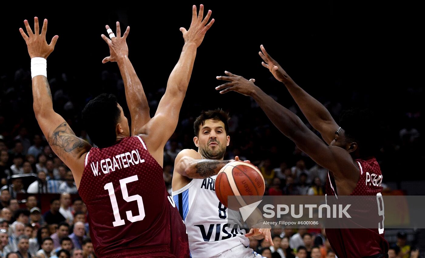 China Basketball World Cup Venezuela - Argentina