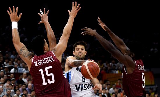 China Basketball World Cup Venezuela - Argentina