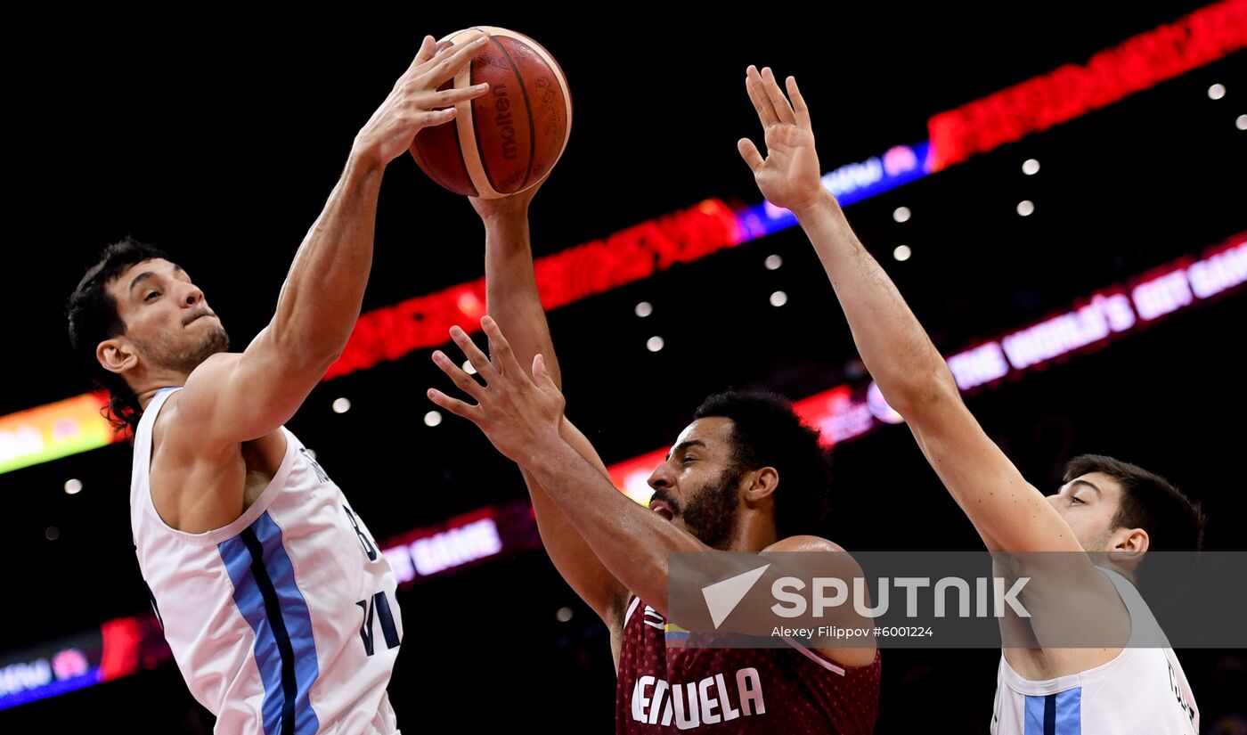 China Basketball World Cup Venezuela - Argentina