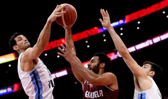 China Basketball World Cup Venezuela - Argentina