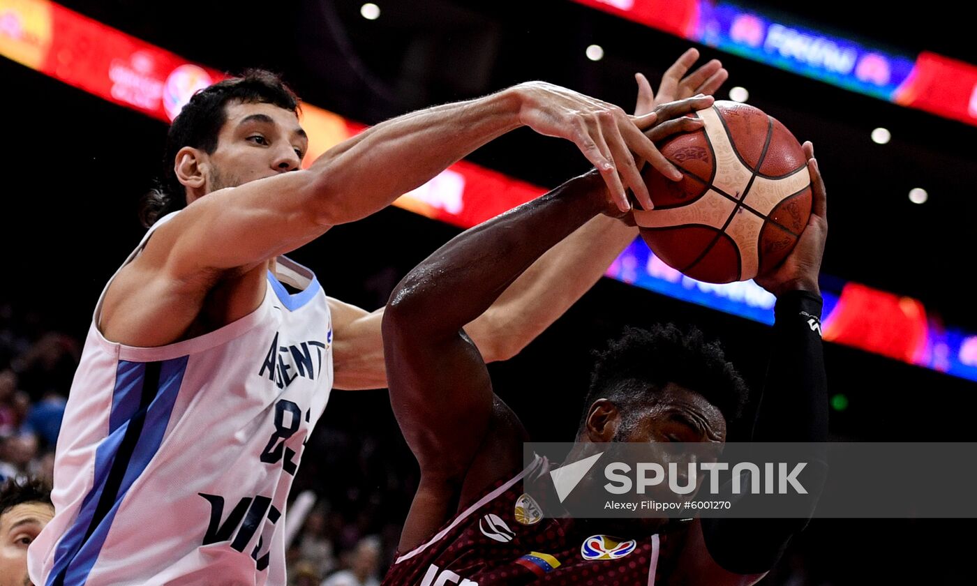 China Basketball World Cup Venezuela - Argentina