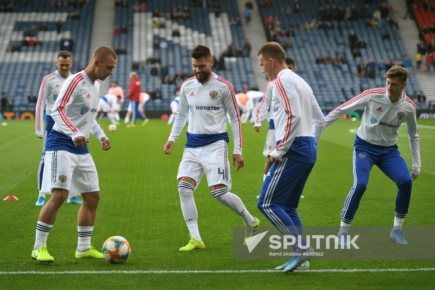 Britain Soccer Euro 2020 Qualifier Scotland - Russia