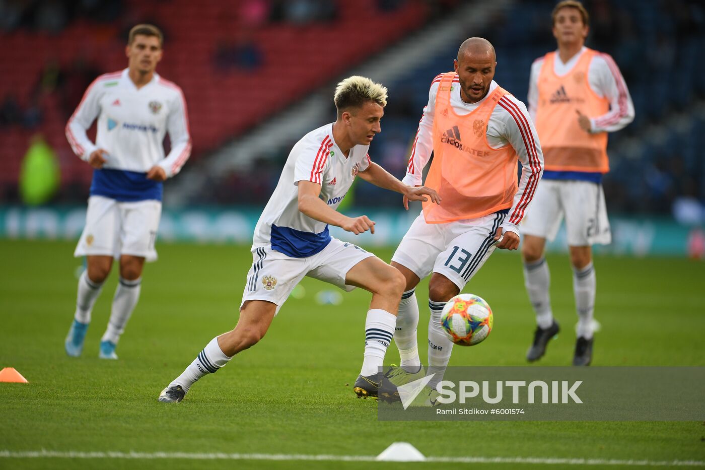 Britain Soccer Euro 2020 Qualifier Scotland - Russia