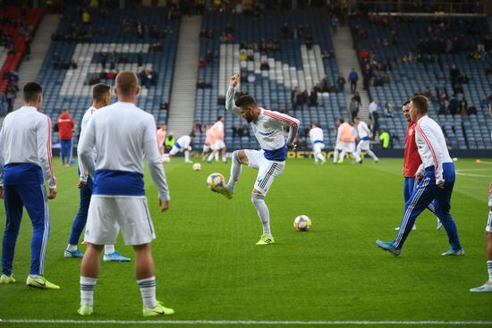 Britain Soccer Euro 2020 Qualifier Scotland - Russia