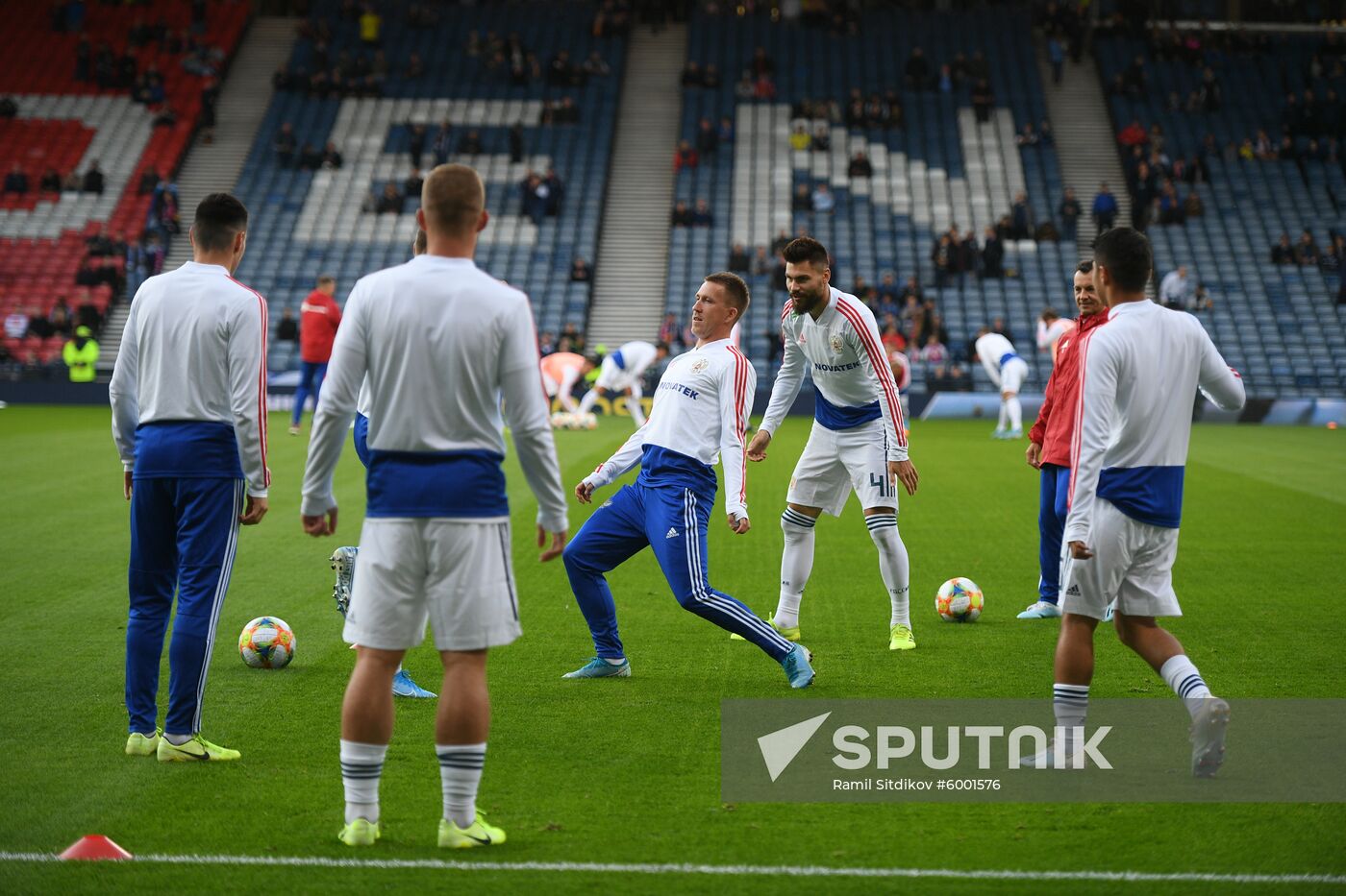 Britain Soccer Euro 2020 Qualifier Scotland - Russia
