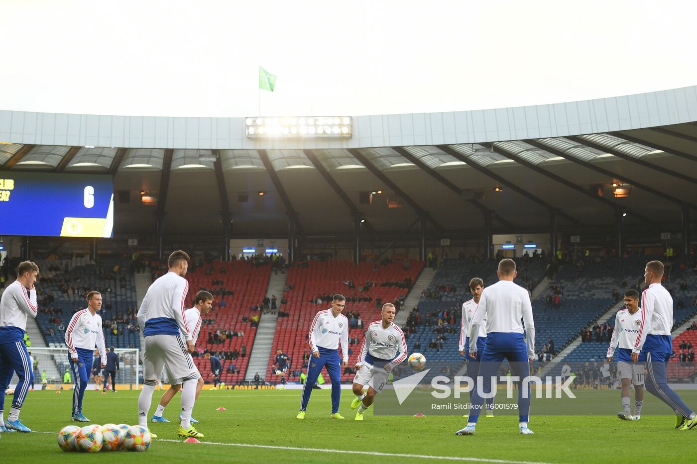 Britain Soccer Euro 2020 Qualifier Scotland - Russia
