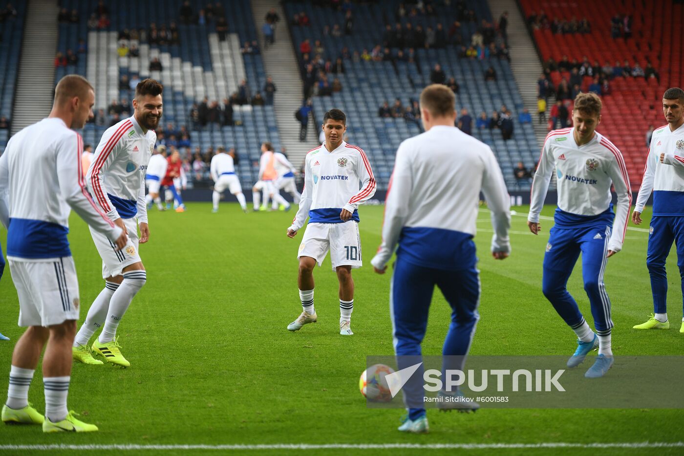 Britain Soccer Euro 2020 Qualifier Scotland - Russia