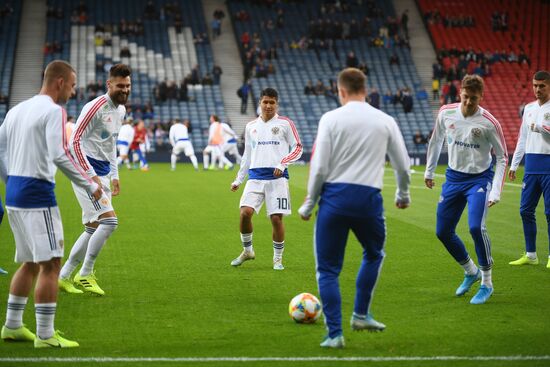 Britain Soccer Euro 2020 Qualifier Scotland - Russia