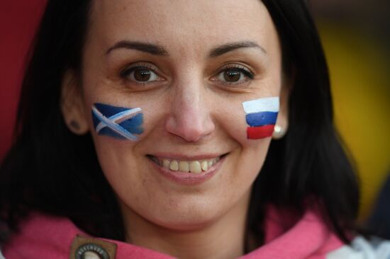 Britain Soccer Euro 2020 Qualifier Scotland - Russia