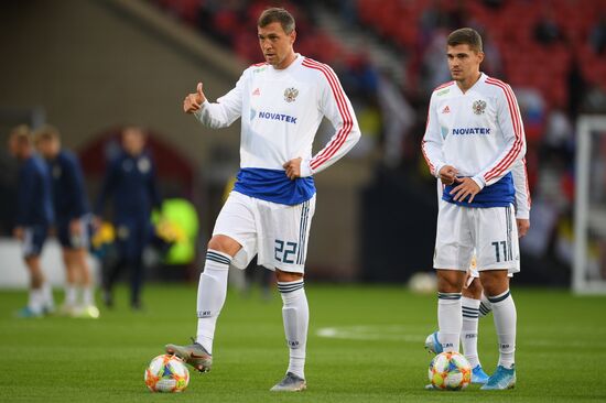 Britain Soccer Euro 2020 Qualifier Scotland - Russia