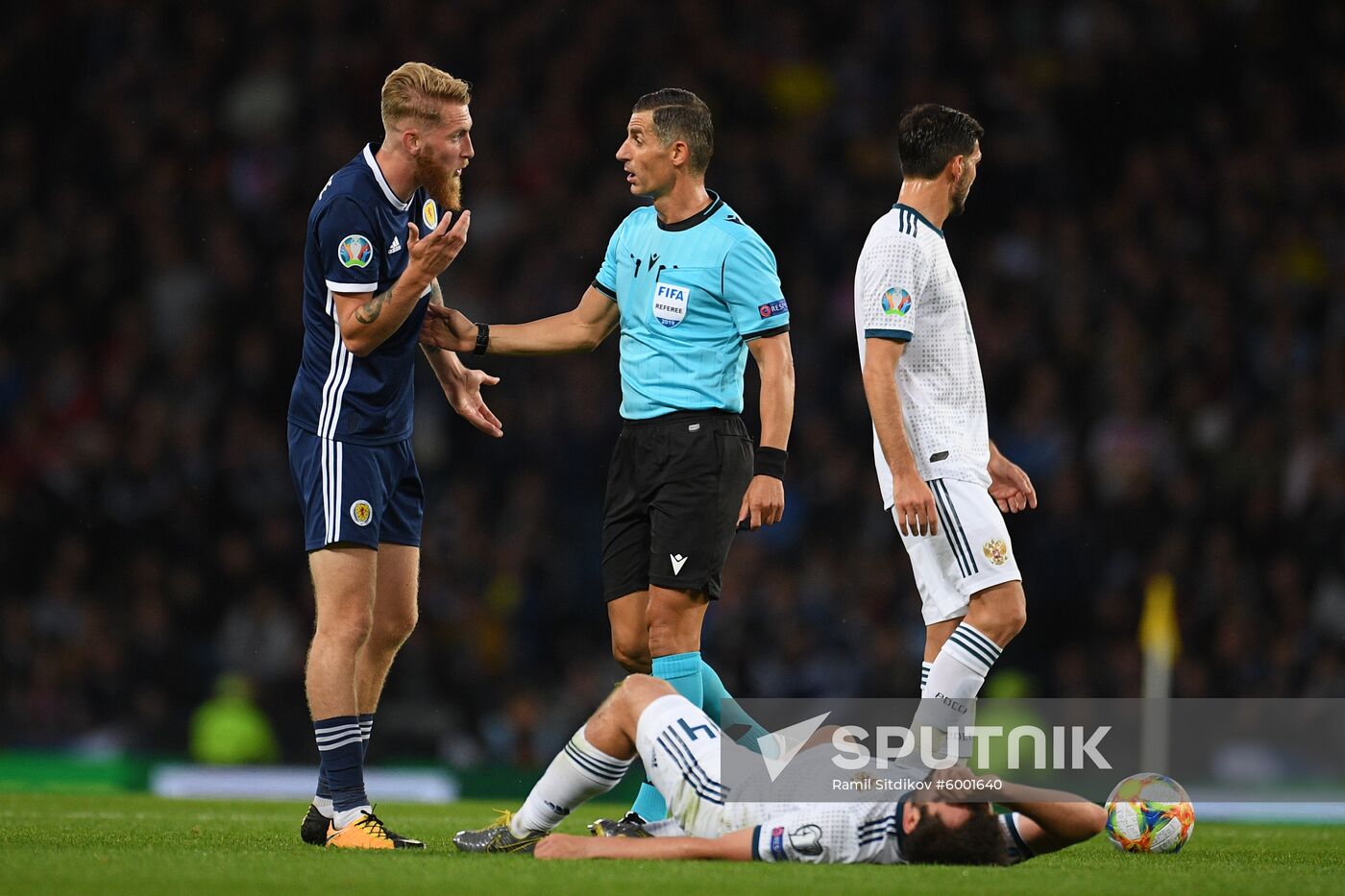 Britain Soccer Euro 2020 Qualifier Scotland - Russia