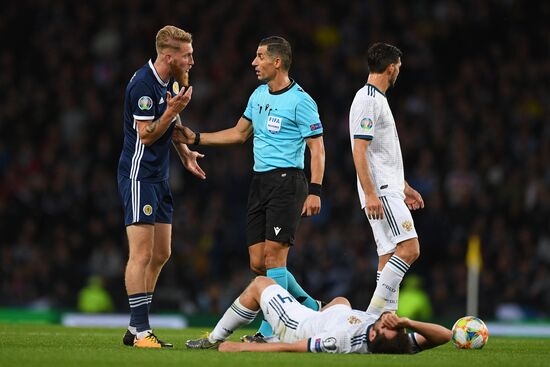 Britain Soccer Euro 2020 Qualifier Scotland - Russia