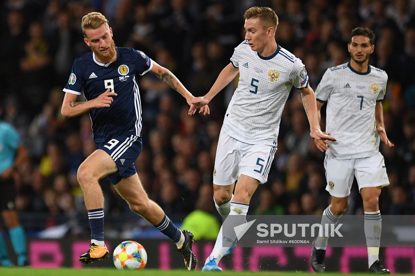 Britain Soccer Euro 2020 Qualifier Scotland - Russia