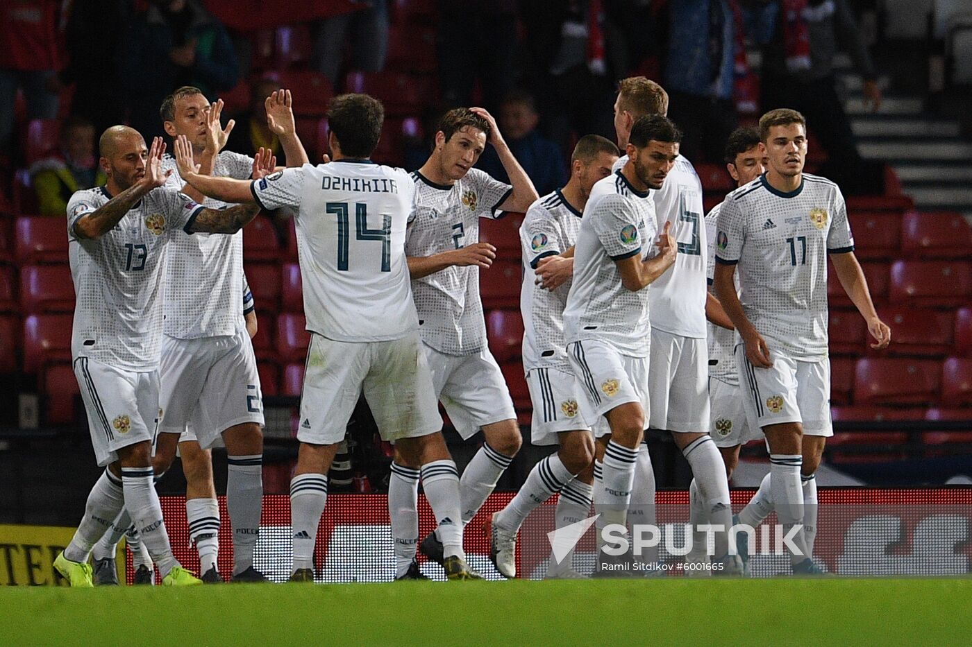 Britain Soccer Euro 2020 Qualifier Scotland - Russia