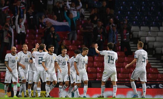 Britain Soccer Euro 2020 Qualifier Scotland - Russia