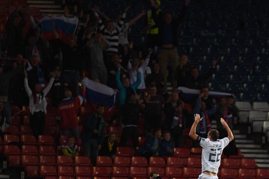 Britain Soccer Euro 2020 Qualifier Scotland - Russia