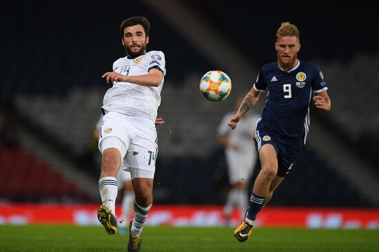 Britain Soccer Euro 2020 Qualifier Scotland - Russia