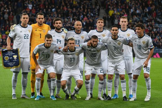 Britain Soccer Euro 2020 Qualifier Scotland - Russia