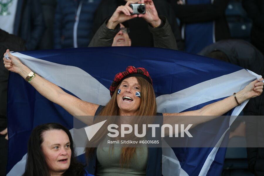 Britain Soccer Euro 2020 Qualifier Scotland - Russia