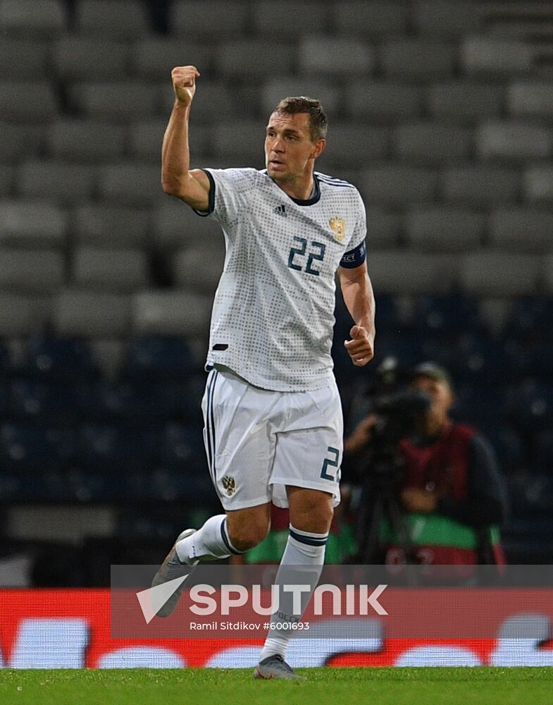 Britain Soccer Euro 2020 Qualifier Scotland - Russia