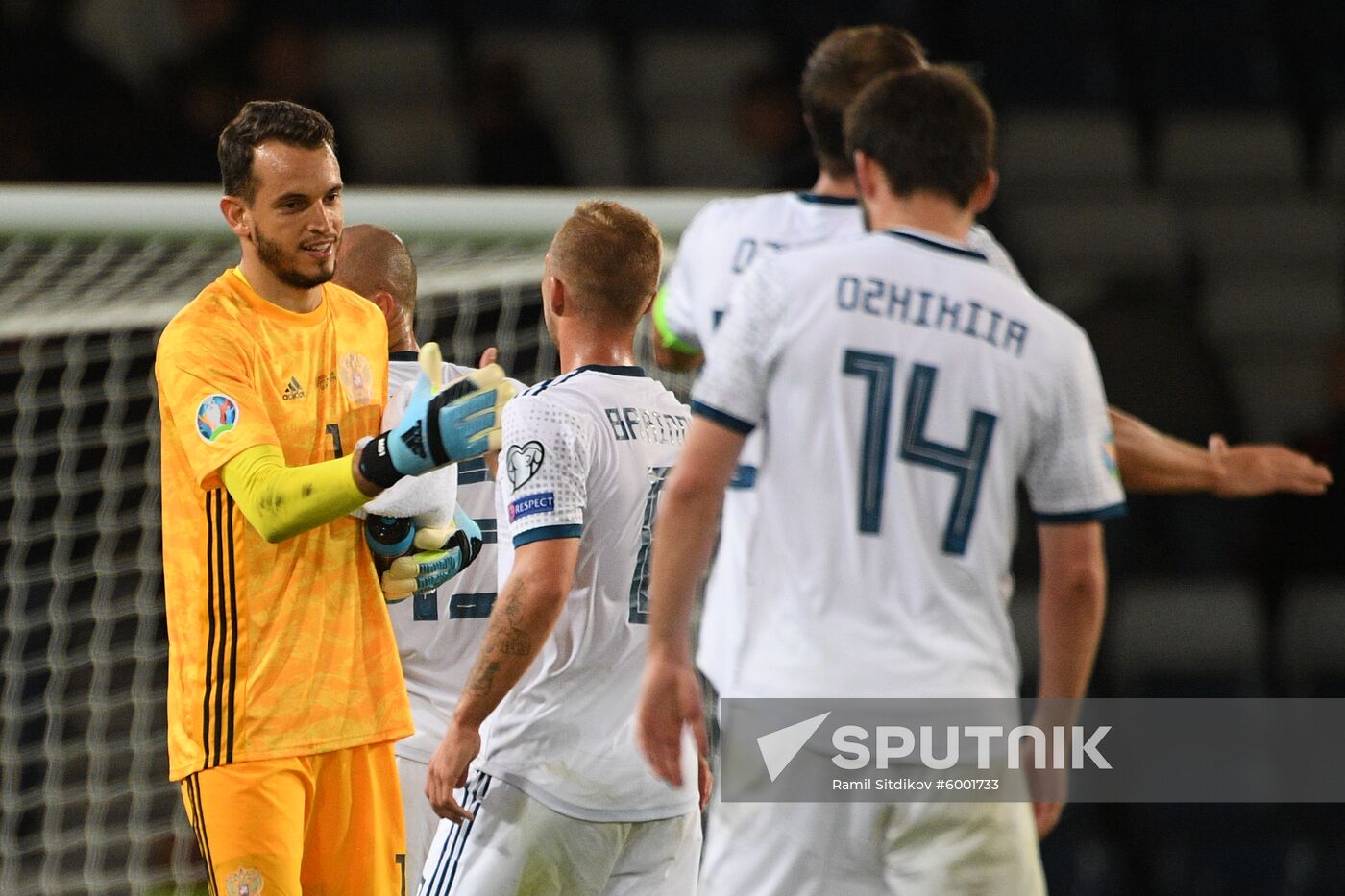 Britain Soccer Euro 2020 Qualifier Scotland - Russia