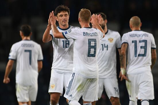 Britain Soccer Euro 2020 Qualifier Scotland - Russia