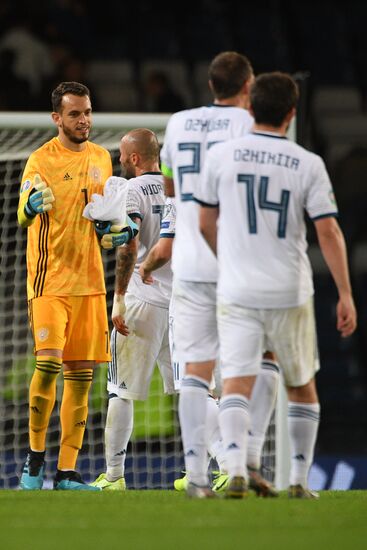 Britain Soccer Euro 2020 Qualifier Scotland - Russia