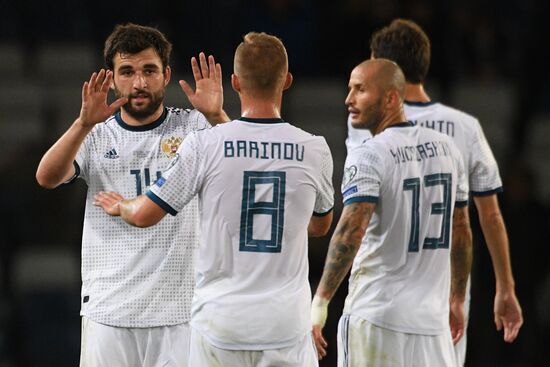 Britain Soccer Euro 2020 Qualifier Scotland - Russia