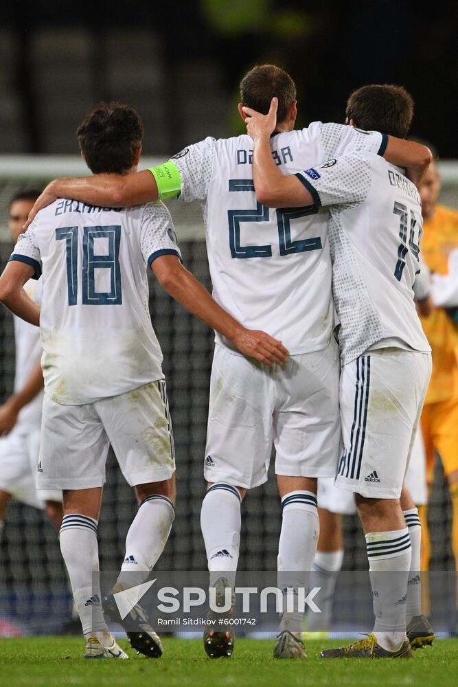 Britain Soccer Euro 2020 Qualifier Scotland - Russia