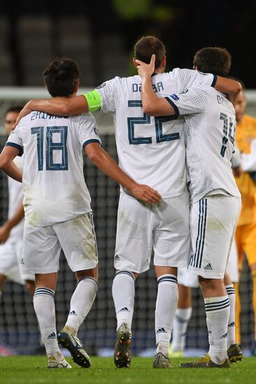 Britain Soccer Euro 2020 Qualifier Scotland - Russia