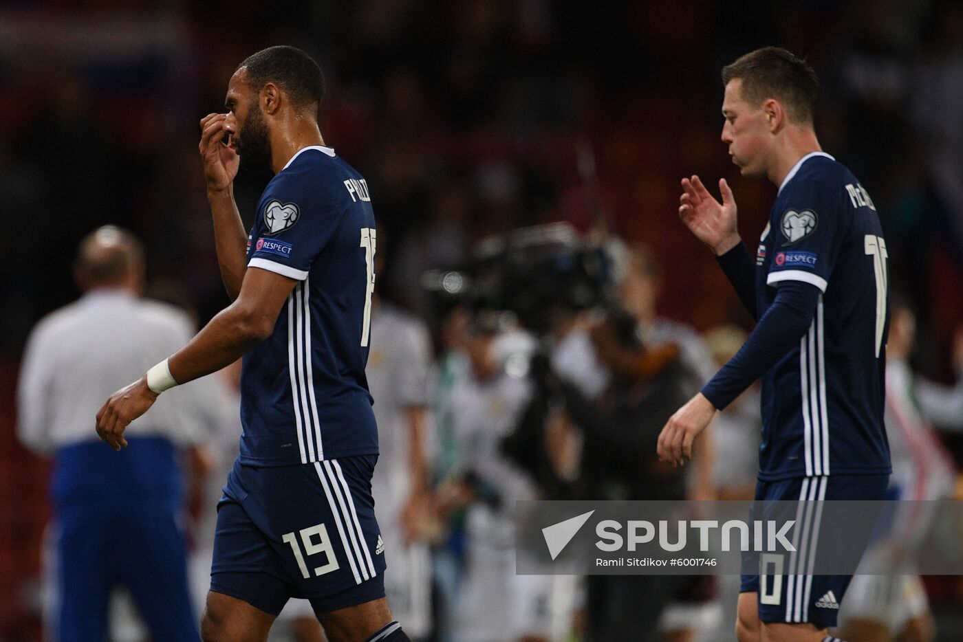 Britain Soccer Euro 2020 Qualifier Scotland - Russia